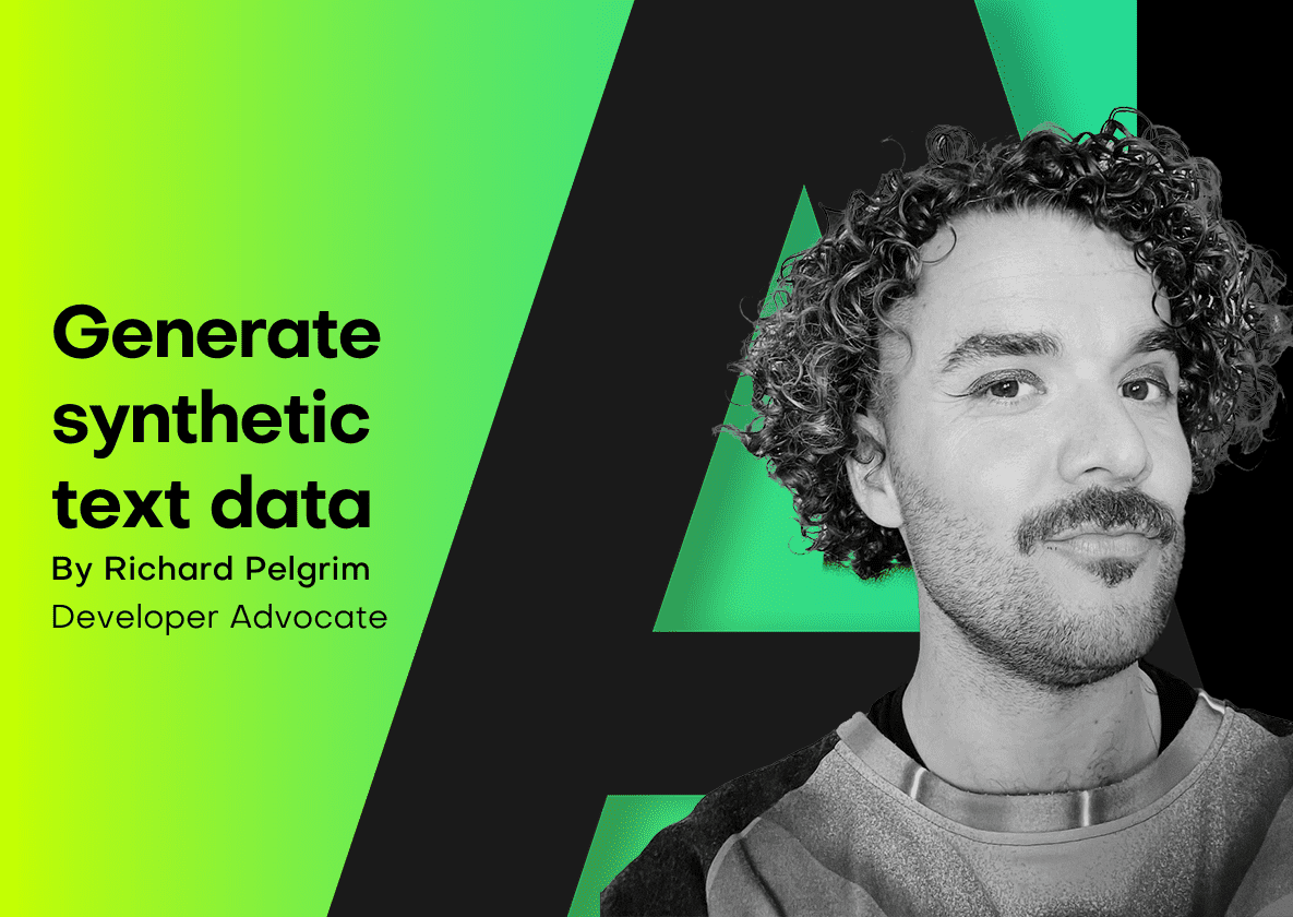 Synthetic text data by Richard Pelgrim